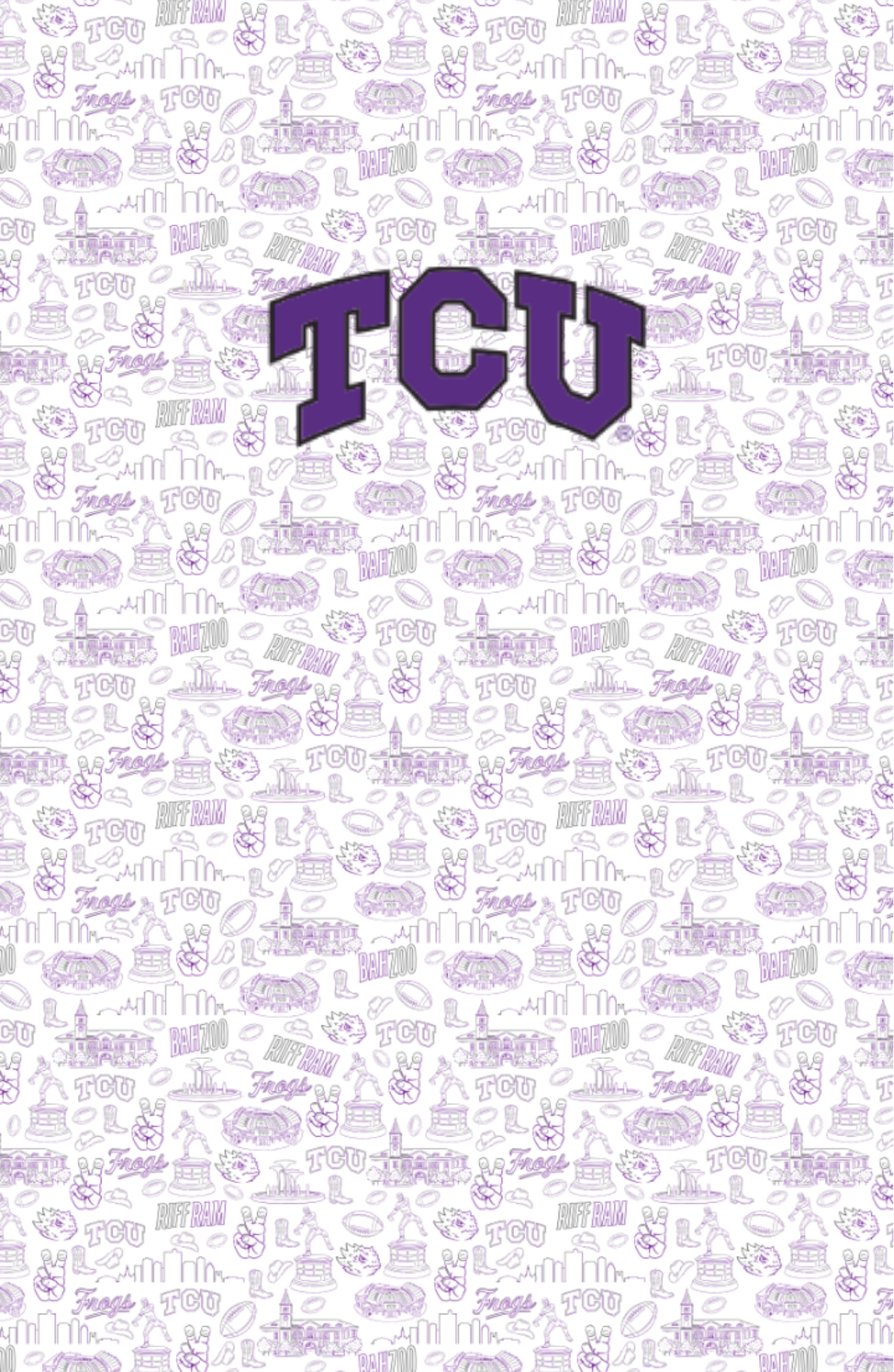 TCU SKETCH POLO